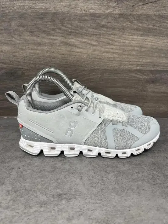 On Cloud Terry Running Sneakers Womens Size 5.5 Grey Athletic Trainer - Picture 5 of 11